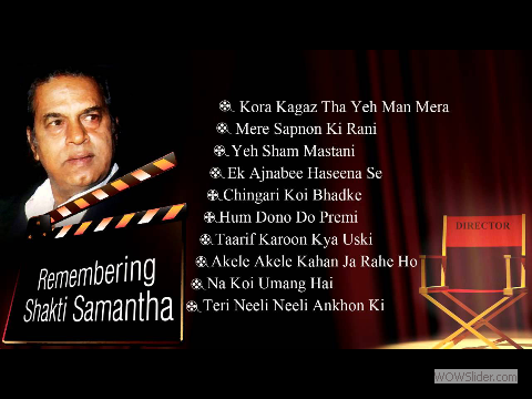 Remembering Shakti Samanta | Popular Old Songs | Kora Kagaz Tha Yeh Man Mera