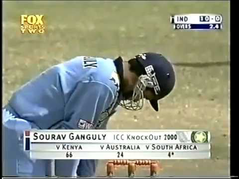 Sourav Ganguly 141 vs South Africa | 2000 ICC Knock Out