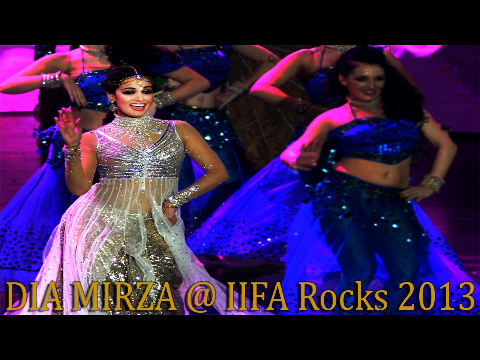 Dia Mirza Performance at IIFA Rocks 2013