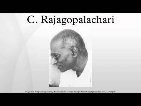 C. Rajagopalachari