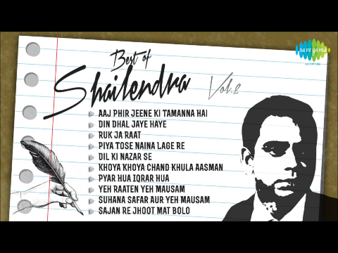 Best Of Shailendra | Top Old Hindi Songs | Superhit Bollywood Collection | Vol 2