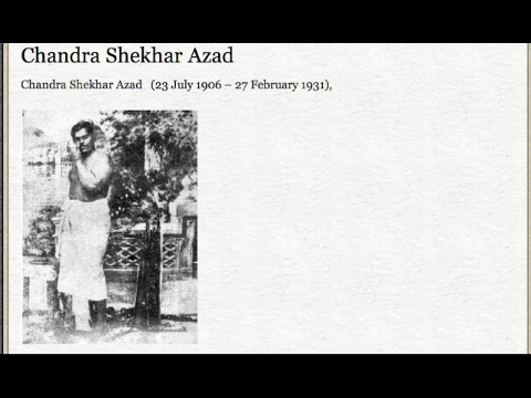 Chandra Shekhar Azad : India's Freedom Struggle (in Hindi)