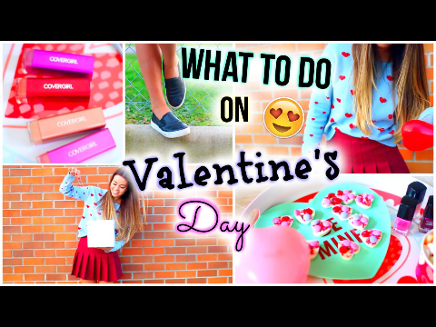 What To Do On Valentine's Day! DIY Treats, Activities, Gift Ideas + Outfit & Makeup Ideas!