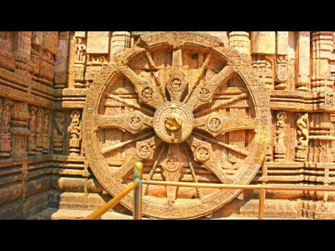 750 Year Old Sundial at Konark, India - Moondial too?