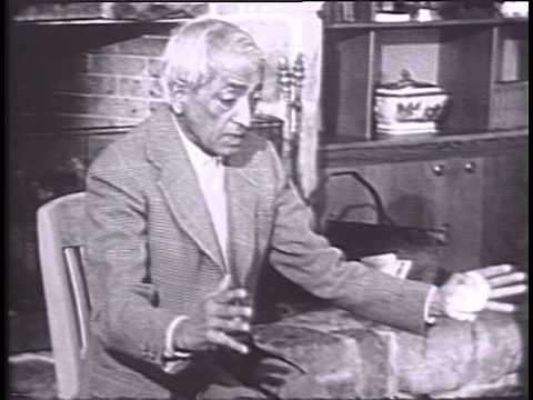 Jiddu Krishnamurti On Observing Ourselves