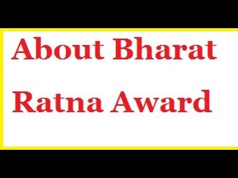 About Bharat Ratna Award