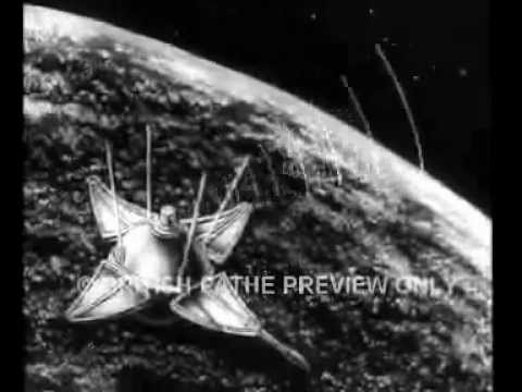 LUNA-9, The first spacecraft landing on the moon, Feb. 3, 1966