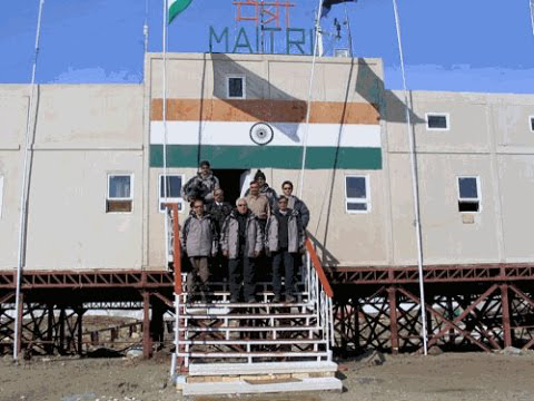 30th Indian Scientific Expedition To Antarctica At Maitree