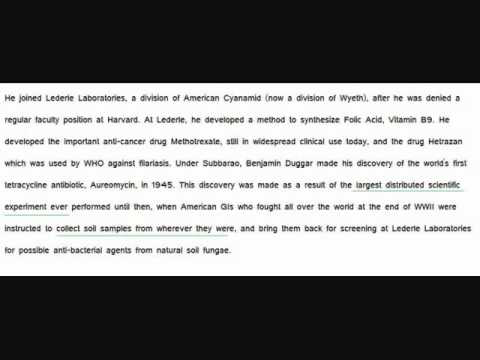 Dr.Yellapragada Subbarao - who made largest distibuted scientific experiment ever