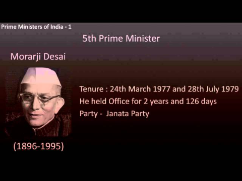 Prime Ministers of India
