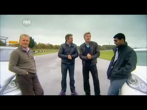 Karun Chandhok on Fifth Gear with the lads from Channel 5!