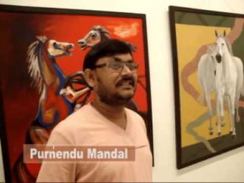 6th Solo Paintings Exhibition At Jehangir Art Gallery in Mumbai, India