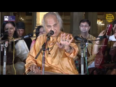 Pandit Jasraj LIVE performance - Part 1 - 41st Pandit Motiram Pandit Maniram Sangeet Samaroha - HYD