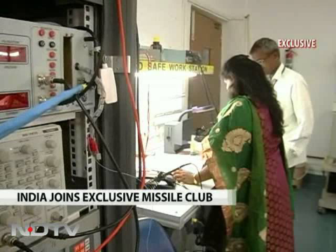 Inside the Agni-5 missile lab