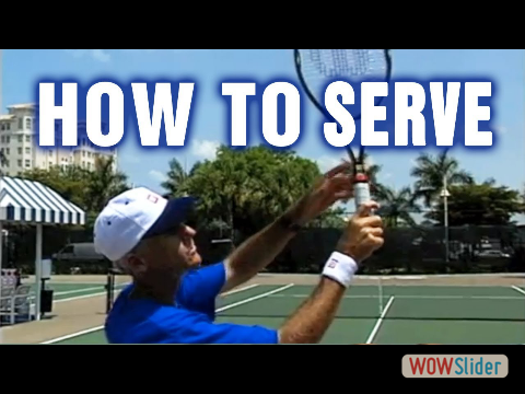 Tennis Lessons - How To Serve In Tennis by TomAveryTennis.com