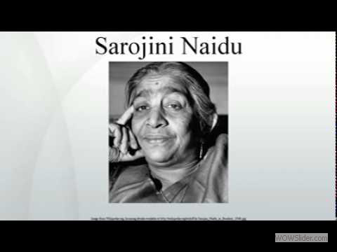 Sarojini Naidu