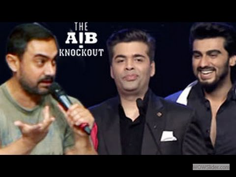 Aamir Khan's SHOCKING REACTION on AIB Knockout CONTROVERSY | UNCUT VIDEO