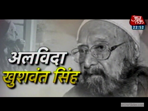 A tribute to Khushwant Singh