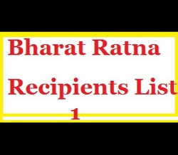 Bharat Ratna Recipients List 1