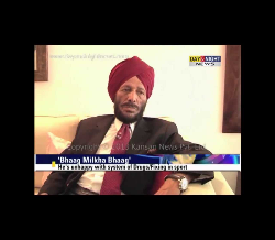 Milkha Singh Interview | Bhaag Milkha Bhaag | Talks About Superhit Hindi Bollywood Movie 2013