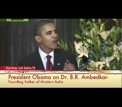 US President Barak Obama on Dr B R Ambedkar