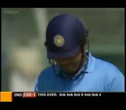 17 Runs of 1 Ball by Virender Sehwag