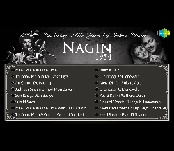 NAGIN 1954 - Vyjayanthimala - Pradeep Kumar - Jeevan - Old Hindi Songs - Been Music