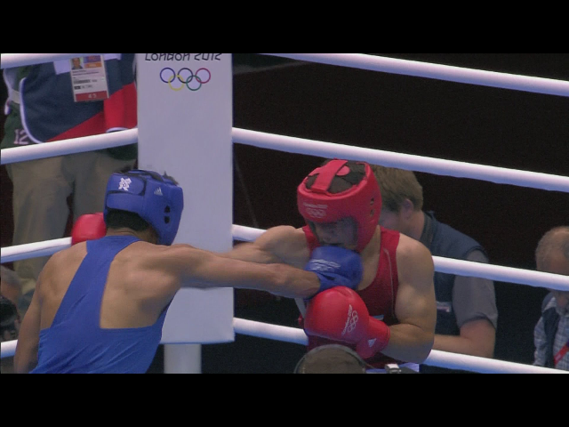 Vijender (IND) v Atoev (UZB) Men's Boxing Middle 75kg Full Bout - London 2012 Olympics